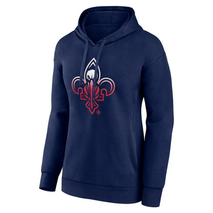New Orleans Pelicans Women's Gradient Logo Pullover Hoodie - Navy outlet