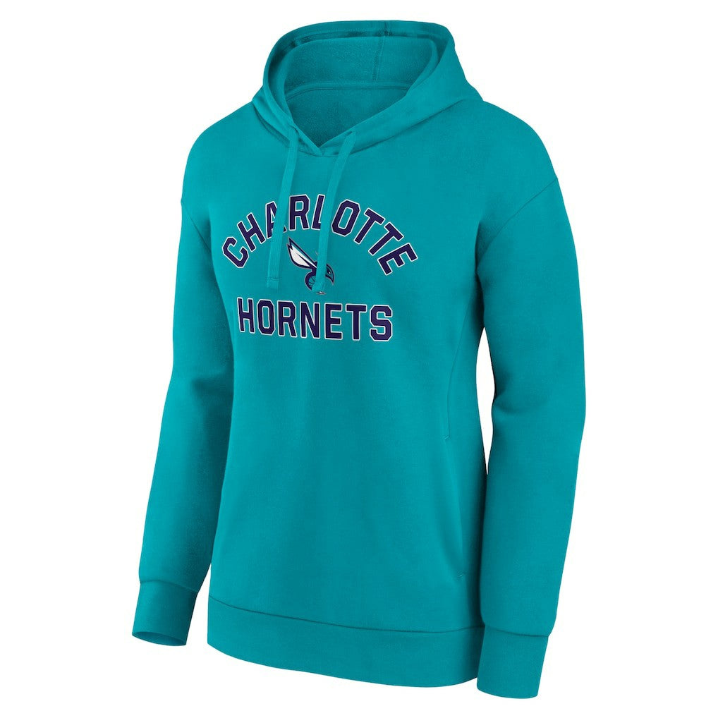 Charlotte Hornets Women's Overtime Pullover Hoodie - Teal discount