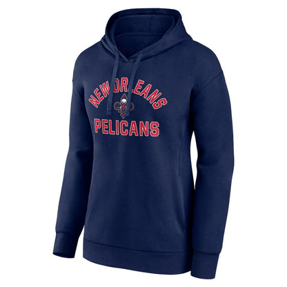 New Orleans Pelicans Women's Overtime Pullover Hoodie - Navy discount