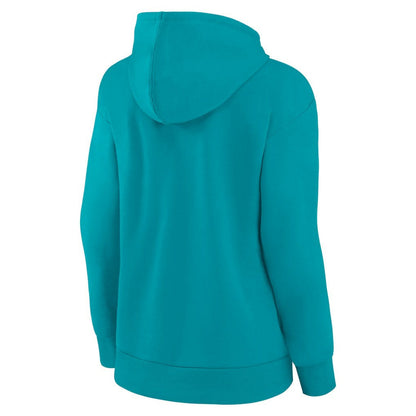 Charlotte Hornets Women's Alternate Logo Pullover Hoodie - Teal discount
