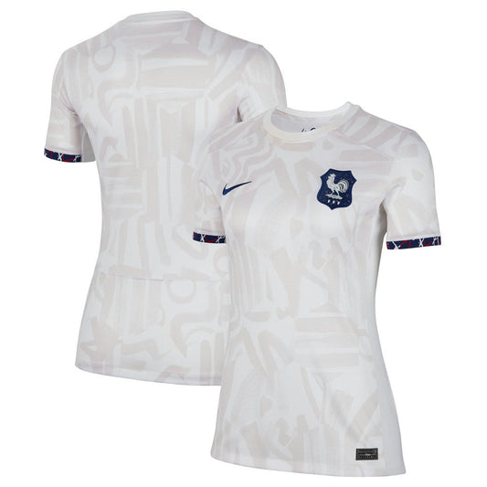 France Women's National Team Women's 2023 Away Stadium Replica Jersey - White | Nike online