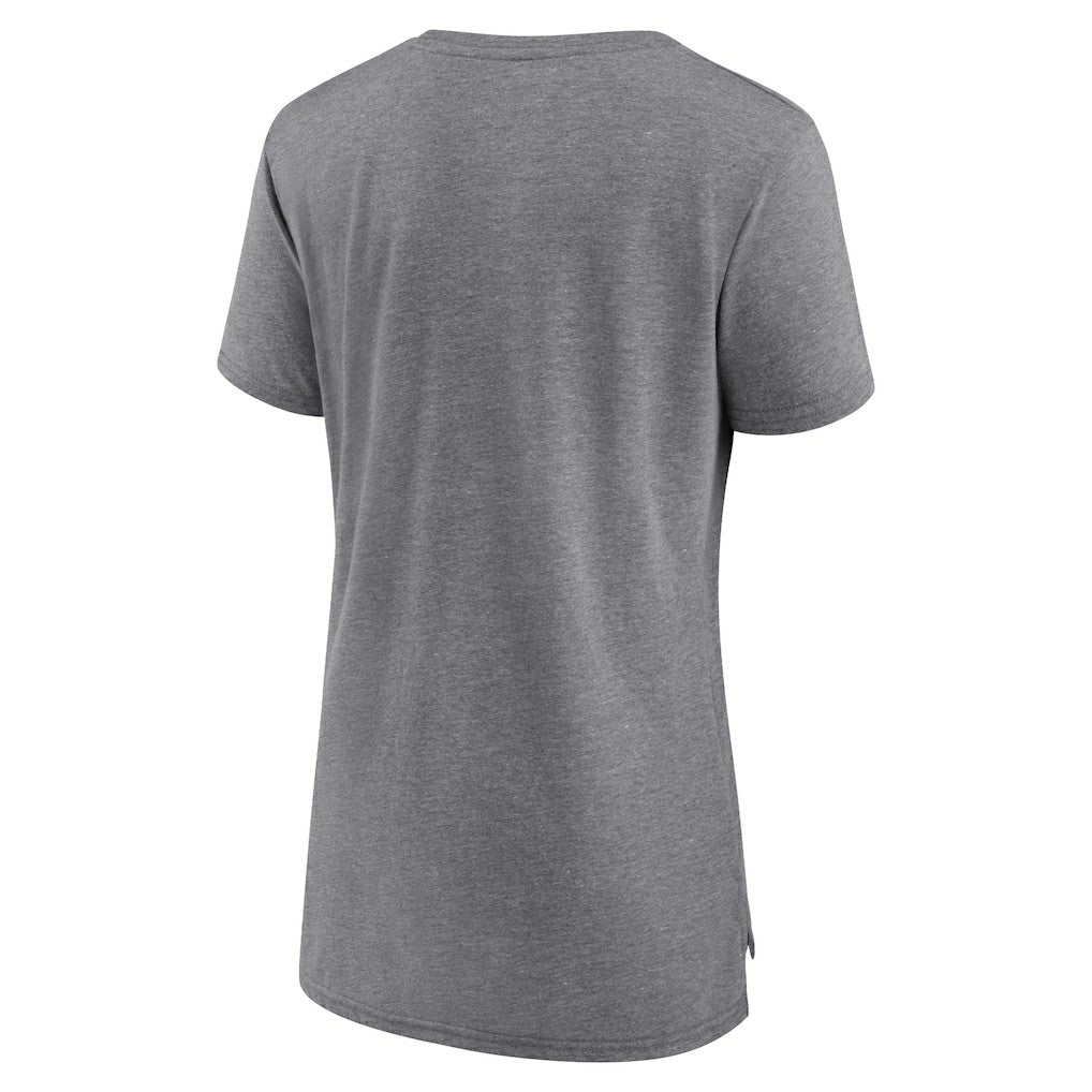 Houston Rockets Women's Heritage Tri-Blend T-Shirt - Heather Gray shop