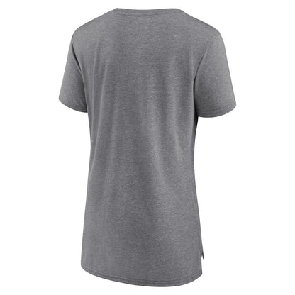 Houston Rockets Women's Heritage Tri-Blend T-Shirt - Heather Gray shop