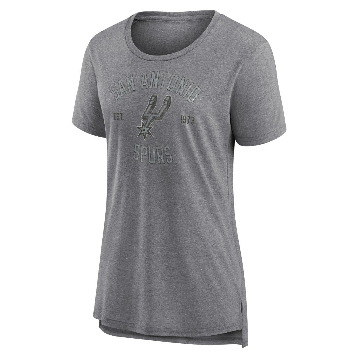 San Antonio Spurs Women's Heritage Tri-Blend T-Shirt - Heather Gray online
