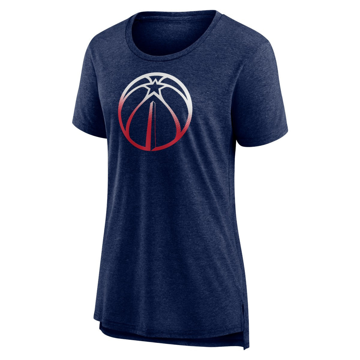 Washington Wizards Women's Gradient Logo Tri-Blend T-Shirt - Heather Navy cheap