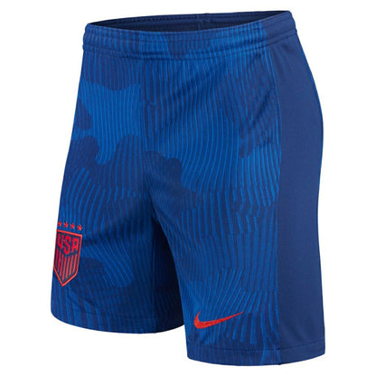 USWNT Women's 2023 Away Stadium Shorts - Blue | Nike cheap