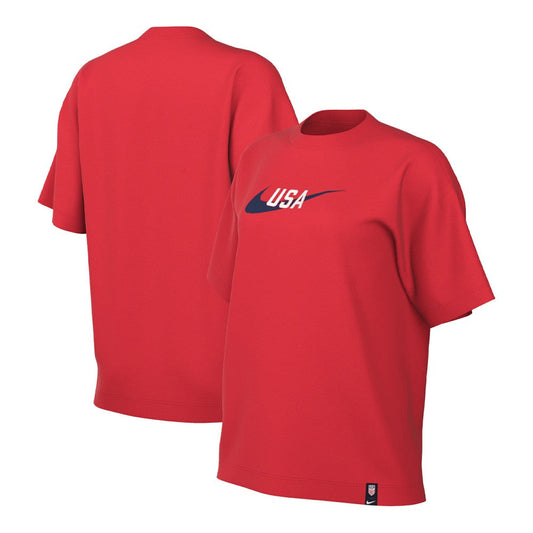USMNT Women's Swoosh T-Shirt - Red | Nike cheap