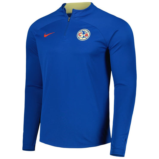 Club America Academy Pro Drill Raglan Quarter-Zip Top - Blue | Nike sale