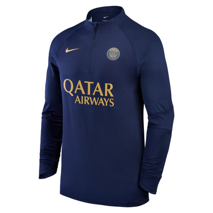 Paris Saint-Germain 2023/24 Strike Drill Raglan Quarter-Zip Top - Navy | Nike cheap
