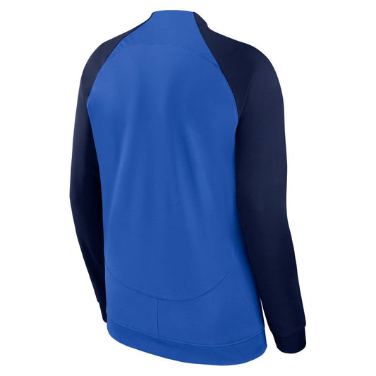 Club America Male Youth 2023/24 Academy Pro Anthem Fitted Raglan Performance Full-Zip Jacket - Blue for sale