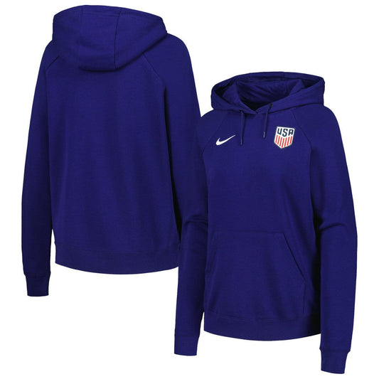 USMNT Women's Essential Raglan Pullover Hoodie - Navy | Nike for sale