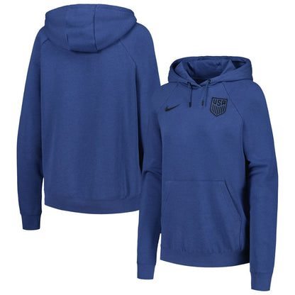 USMNT Women's Essential Raglan Pullover Hoodie - Blue | Nike sale
