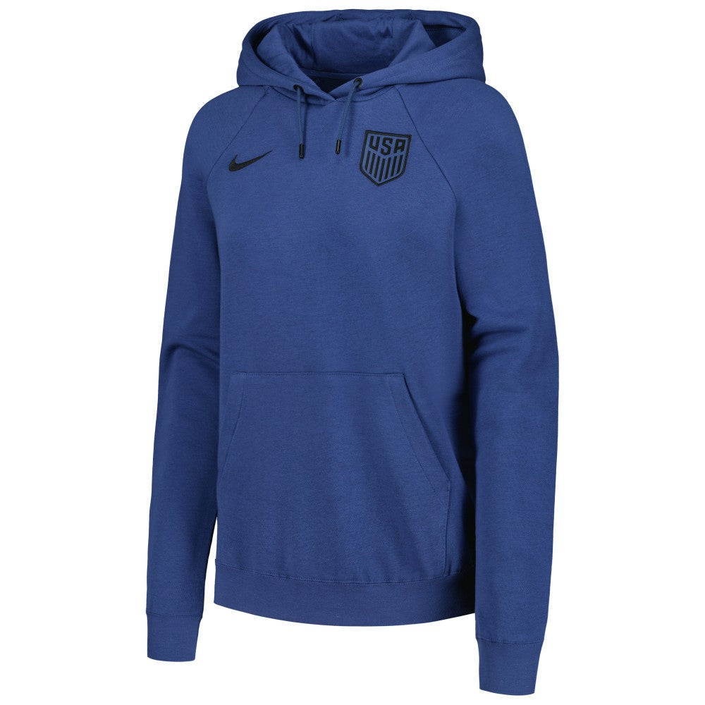 USMNT Women's Essential Raglan Pullover Hoodie - Blue | Nike sale