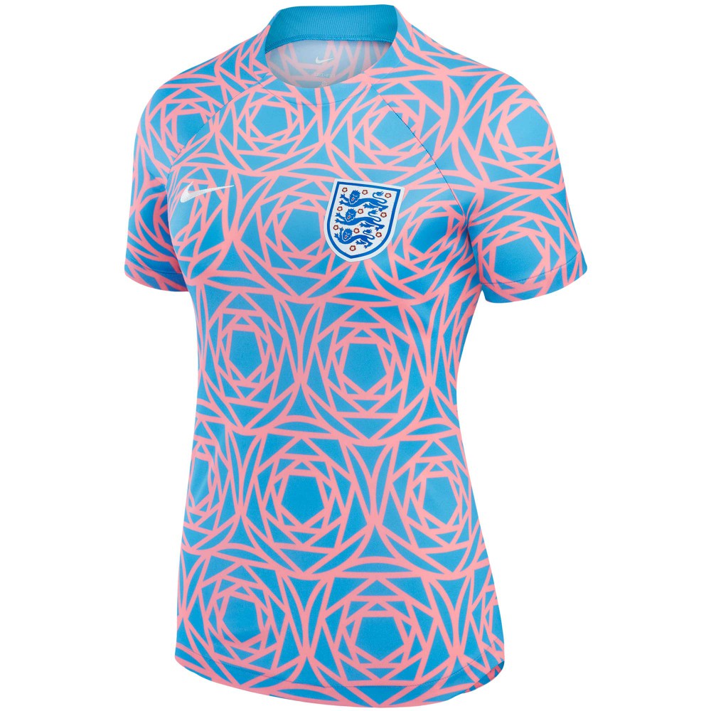 England Women's National Team Women's 2023 Pre-Match Top - Pink | Nike shop