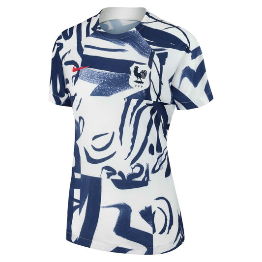 France Women's National Team Women's 2023 Pre-Match Top - White | Nike on sale