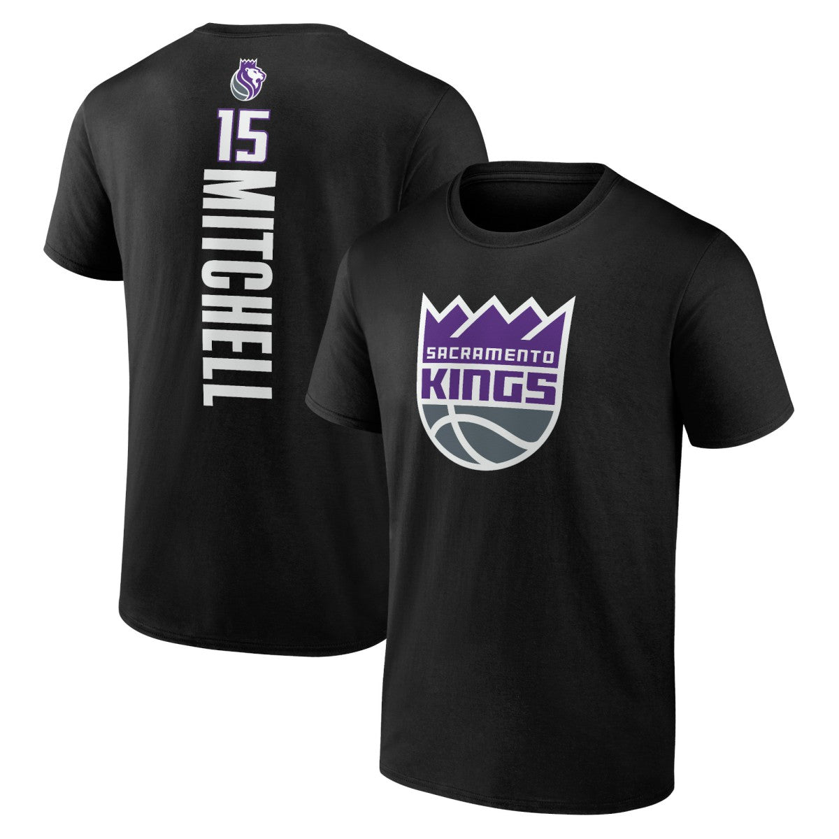 Davion Mitchell Sacramento Kings Playmaker Name & Number T-Shirt - Black online