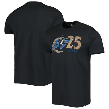 Washington Wizards '47 25th Anniversary T-Shirt - Black | 47 brand for sale