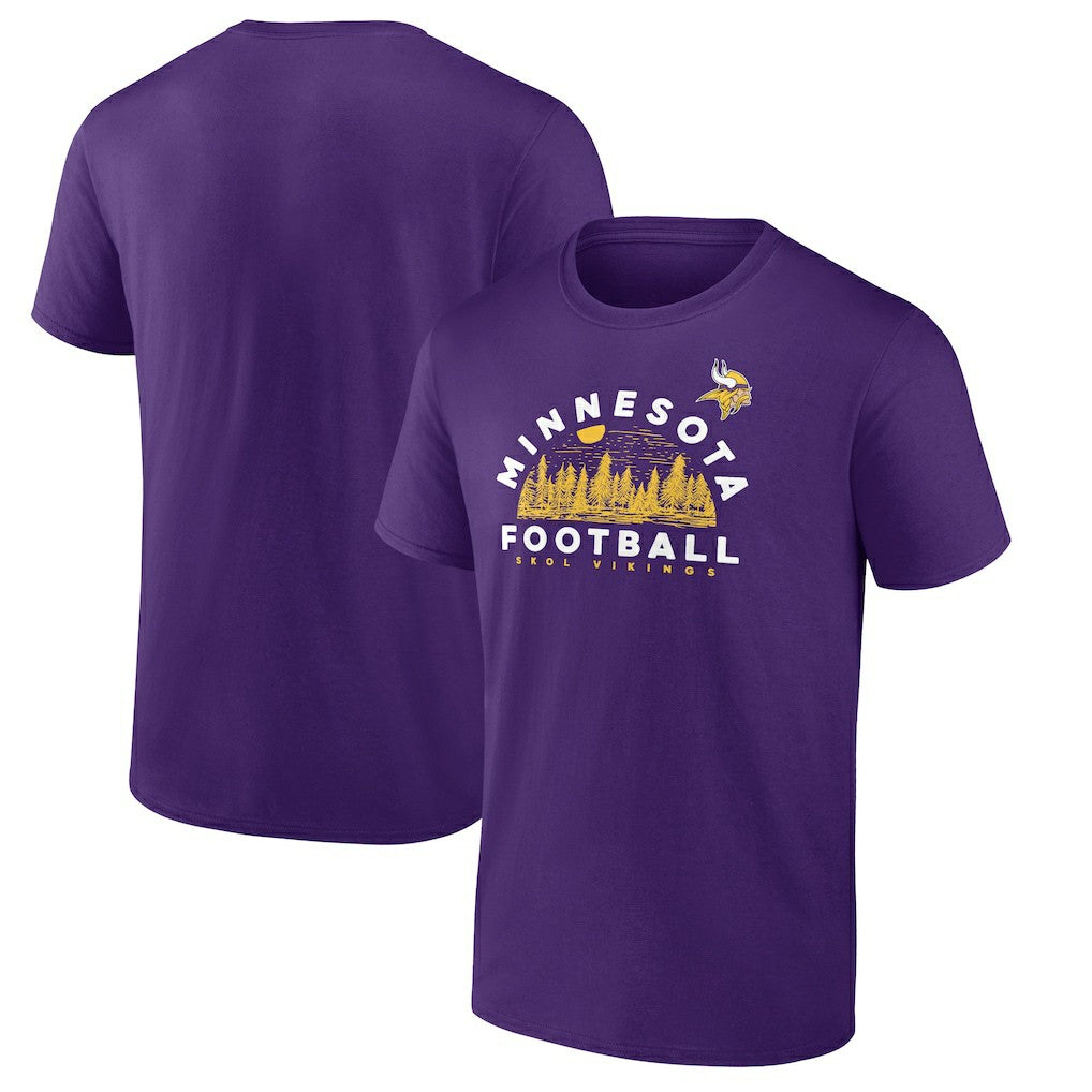 Minnesota Vikings Route Runner T-Shirt - Purple discount