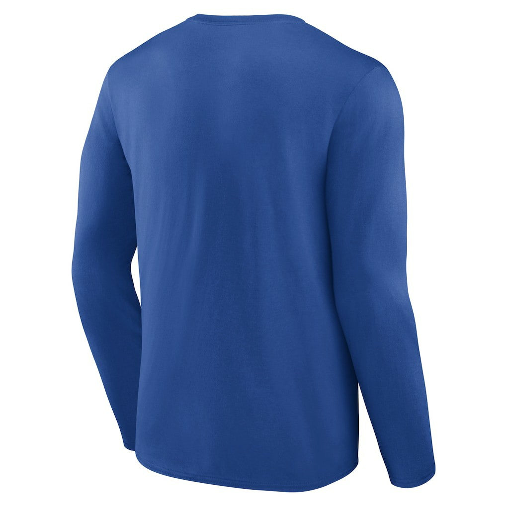 Dallas Mavericks Gradient Logo Long Sleeve T-Shirt sale - Blue outlet