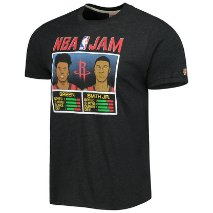 Jalen Green & Jabari Smith Jr. Houston Rockets Homage NBA Jam Tri-Blend T-Shirt - Charcoal outlet