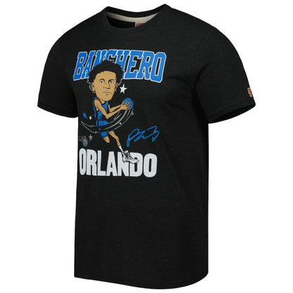 Paolo Banchero Orlando Magic Homage Caricature Tri-Blend T-Shirt - Charcoal on sale