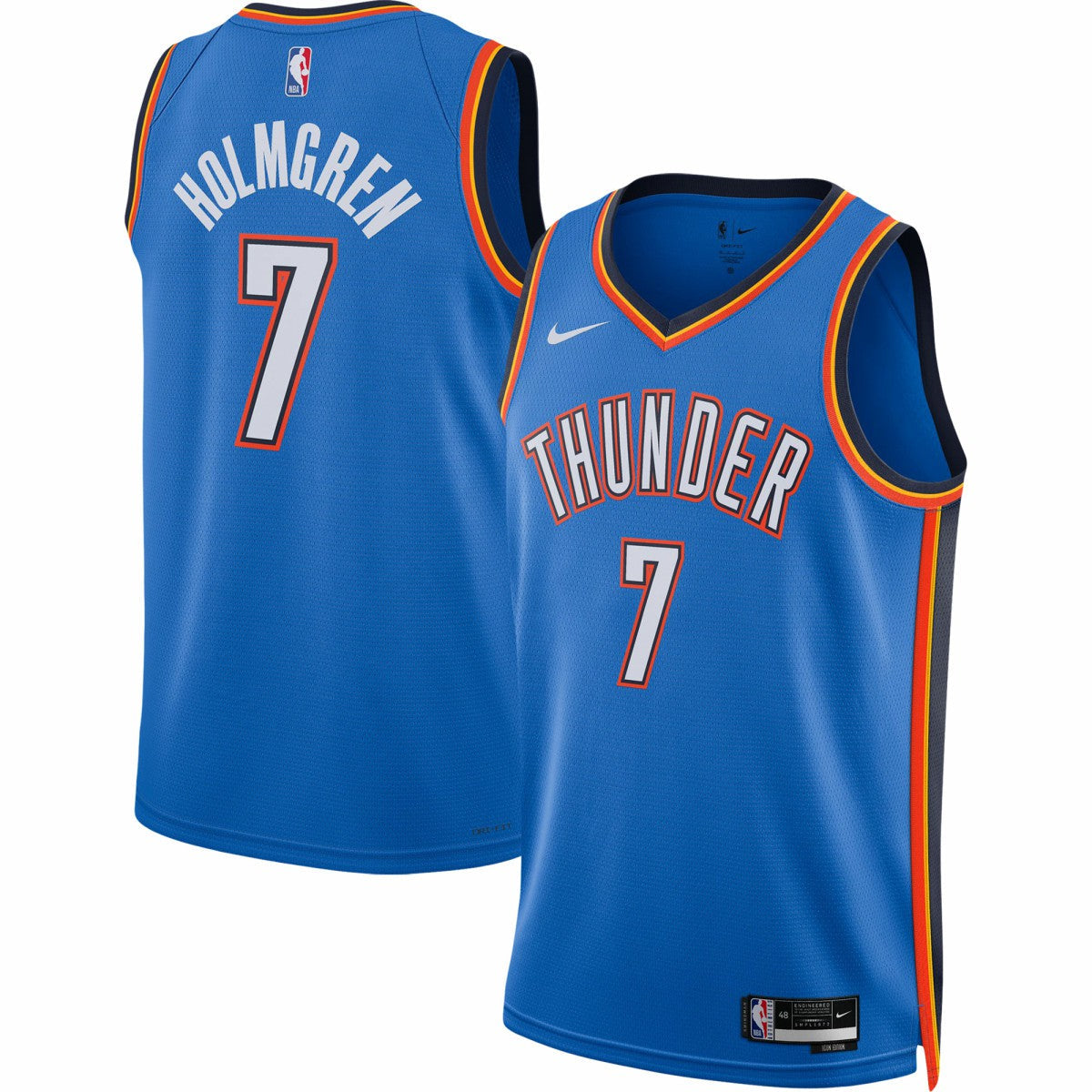 Chet Holmgren Oklahoma City Thunder Unisex 2022 NBA Draft First Round Pick Player Swingman Jersey - Icon Edition - Blue | Nike sale