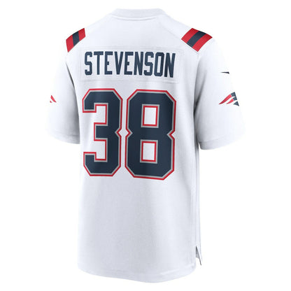 Rhamondre Stevenson New England Patriots Game Player Jersey - White | Nike sale