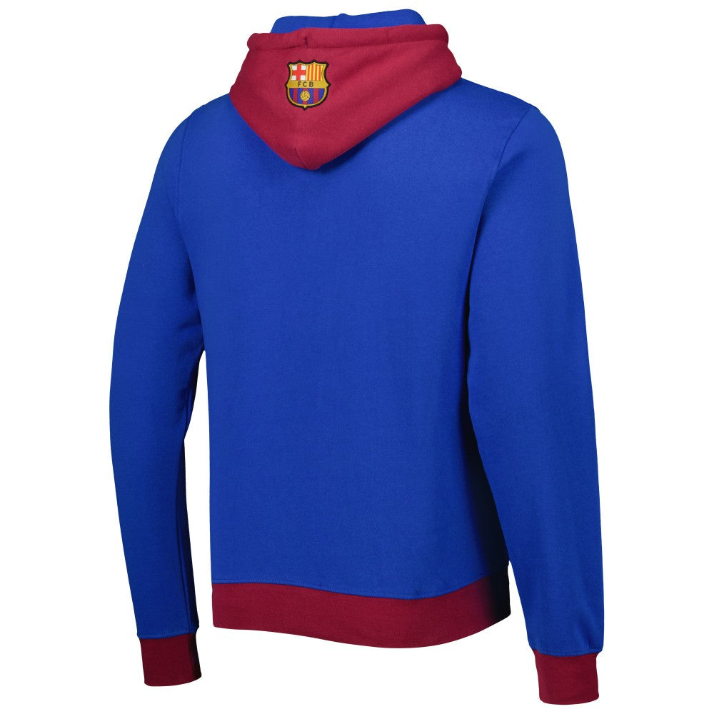 Barcelona Outdoor Pullover Hoodie - Blue sale