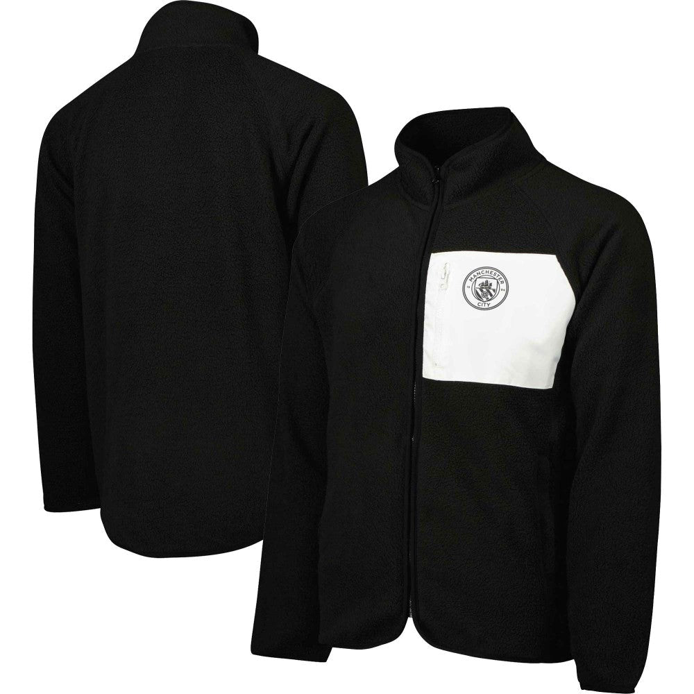 Manchester City Pile Raglan Full-Zip Jacket - Black online