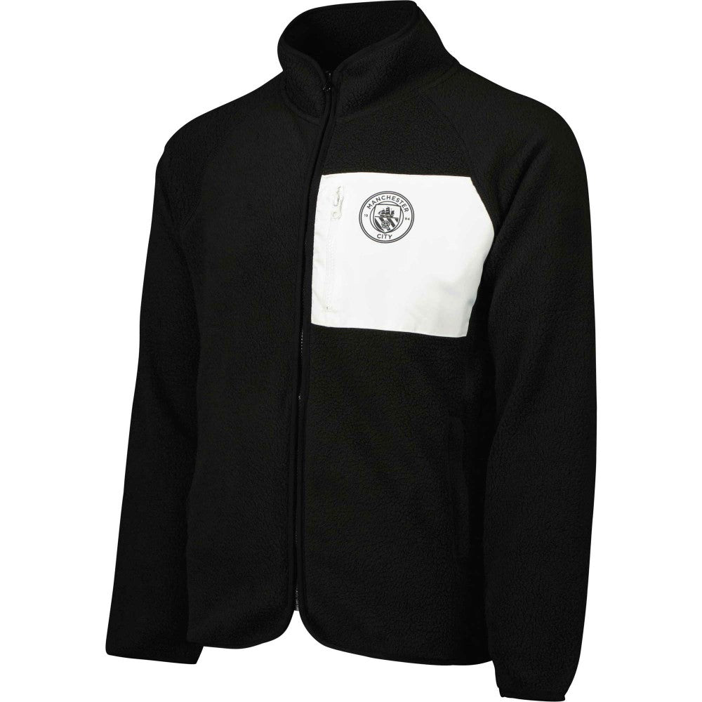 Manchester City Pile Raglan Full-Zip Jacket - Black online