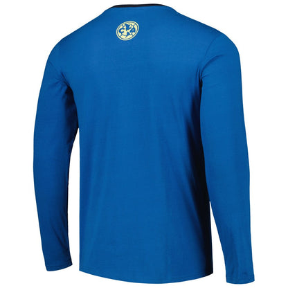 Club America Slogan Long Sleeve T-Shirt - Blue online