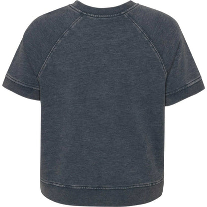 Cleveland Browns Girls Juniors Cheer Squad Raglan T-Shirt - Heather Charcoal on sale