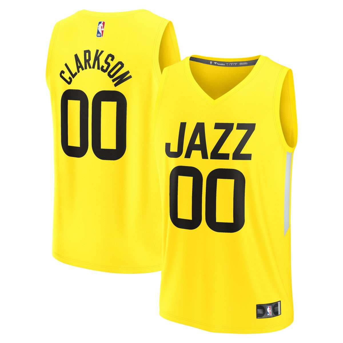 Jordan Clarkson Utah Jazz Fast Break Replica Jersey - Icon Edition - Yellow | Fanatics online