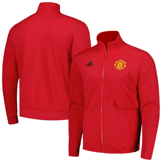 Manchester United 2023/24 Anthem Full-Zip Jacket - Red | Adidas discount