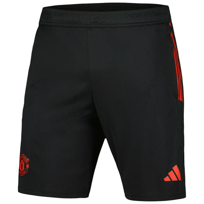 Manchester United 2023/24 Training AEROREADY Shorts - Black | Adidas discount