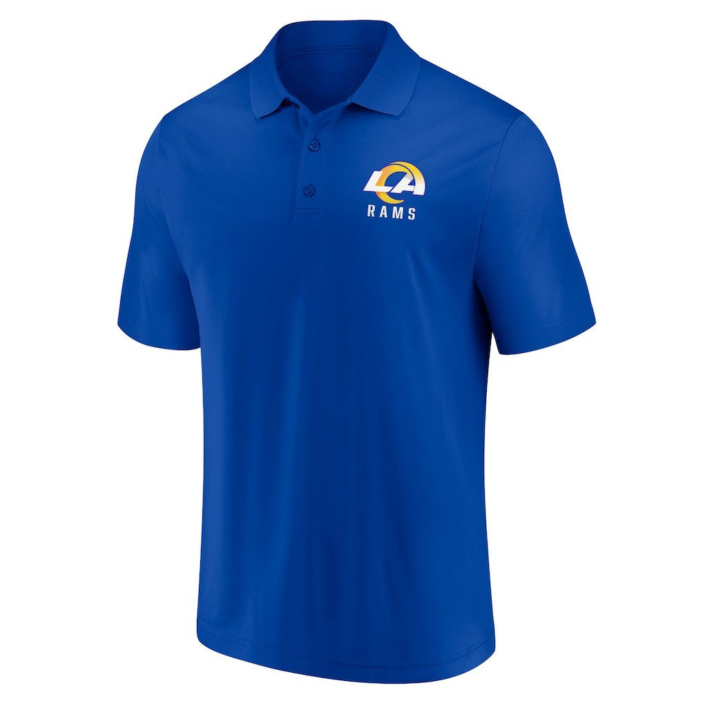 Los Angeles Rams Lockup Two-Pack Polo Set - White/Royal on sale