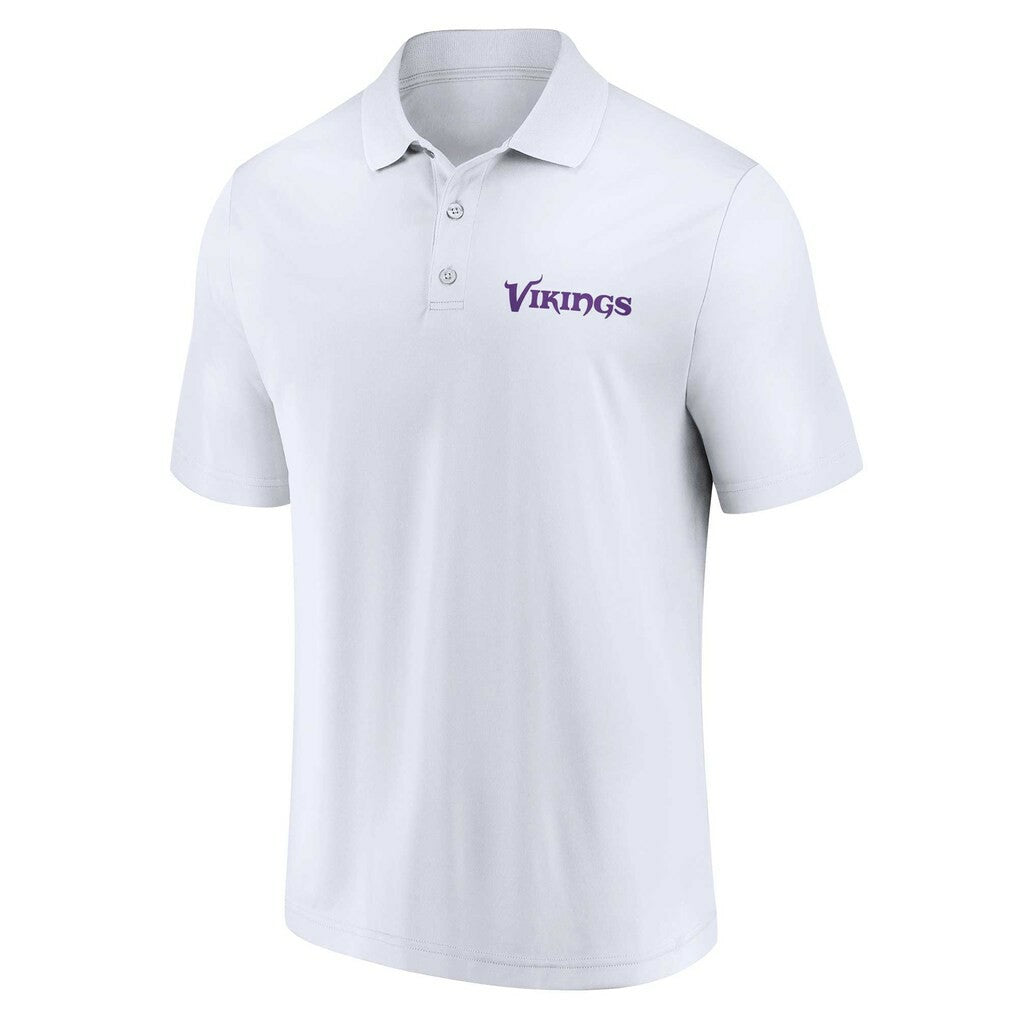 Minnesota Vikings Lockup Two-Pack Polo Set - White/Purple outlet