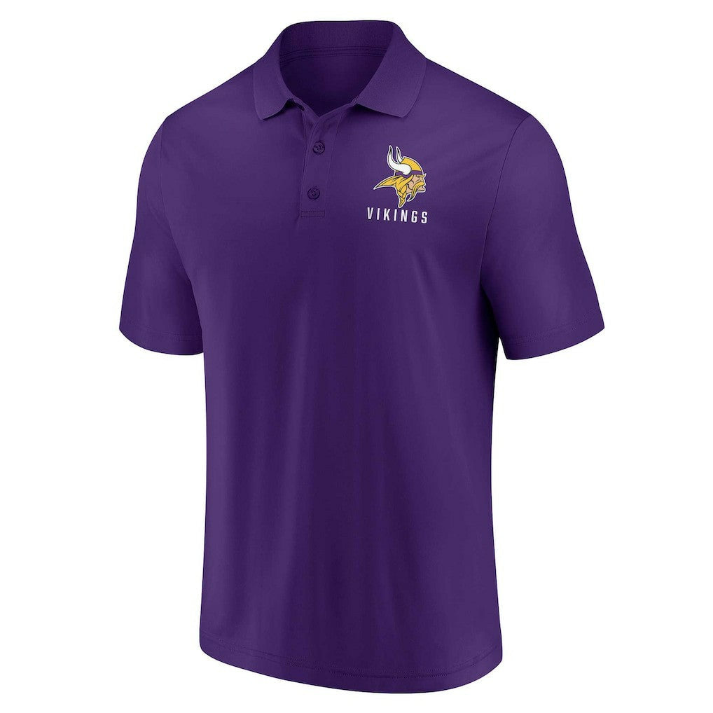 Minnesota Vikings Lockup Two-Pack Polo Set - White/Purple outlet