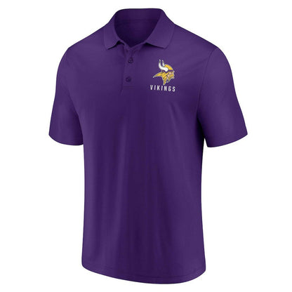 Minnesota Vikings Lockup Two-Pack Polo Set - White/Purple outlet