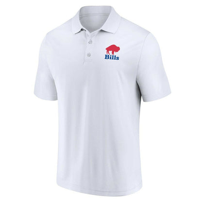 Buffalo Bills Throwback Two-Pack Polo Set - White/Royal cheap