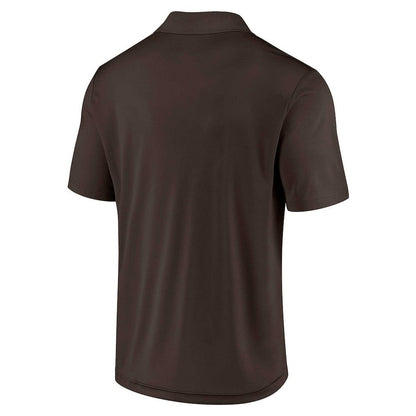 Cleveland Browns Throwback Two-Pack Polo Set - White/Brown on sale