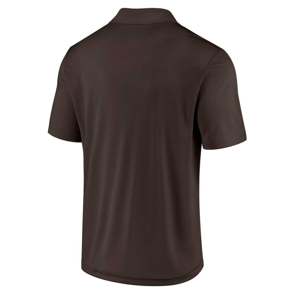 San Diego Padres Two-Pack Logo Lockup Polo Set - Brown/White