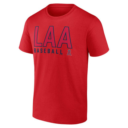 Los Angeles Angels Two-Pack Combo T-Shirt Set - Red/White