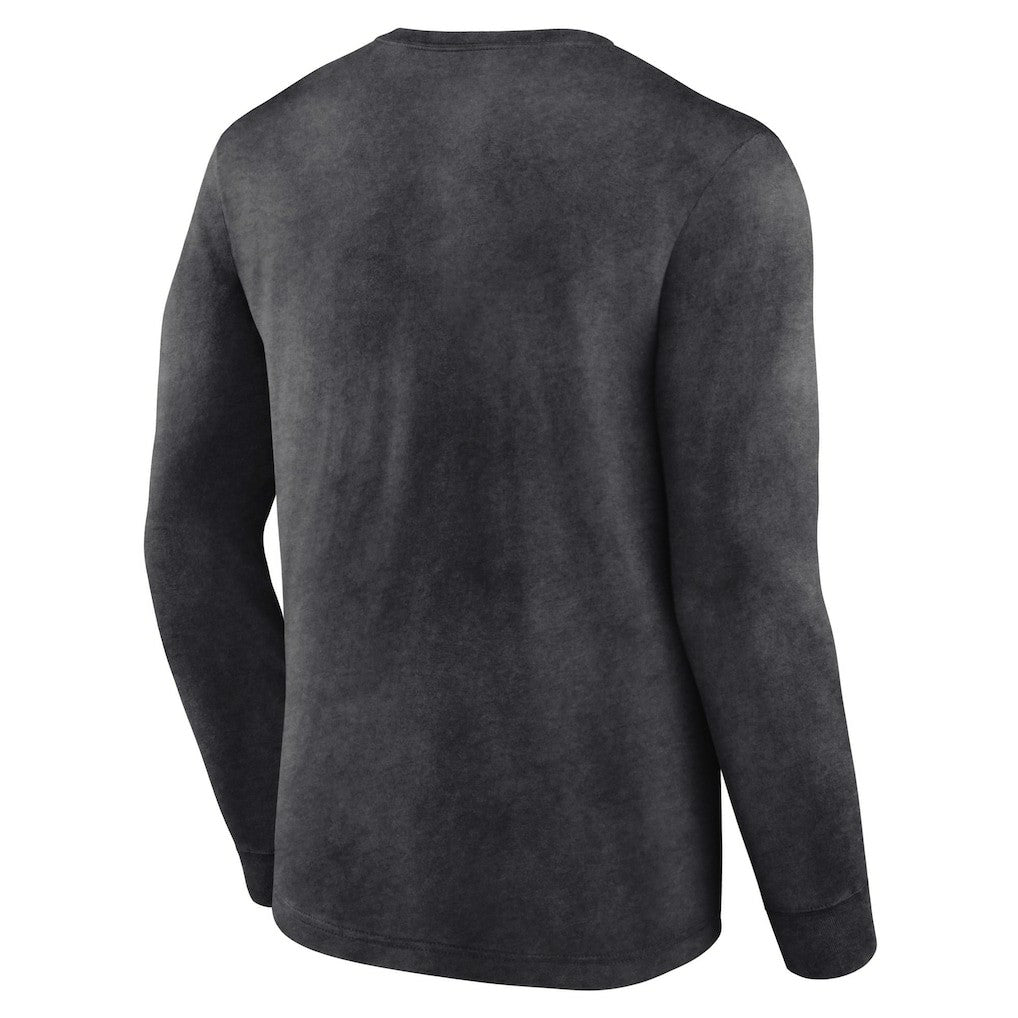 Charlotte Hornets Front Court Press Snow Wash Long Sleeve T-Shirt - Heather Charcoal | Fanatics online