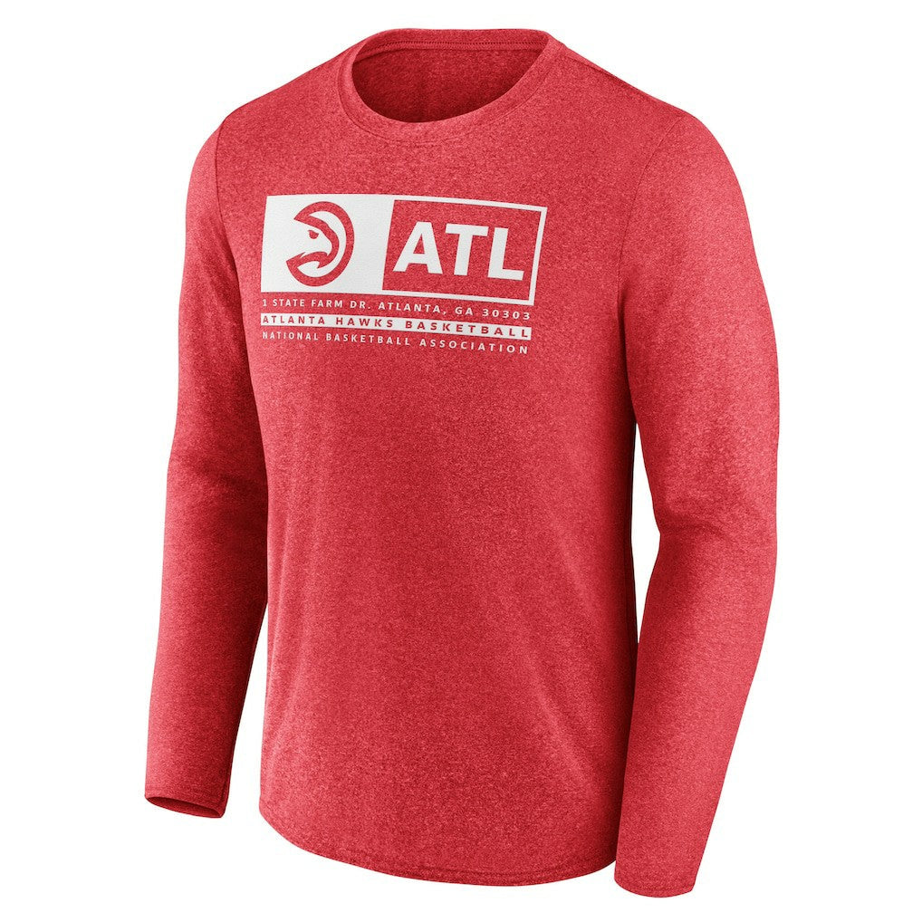 Atlanta Hawks Three-Point Play T-Shirt - Heather Red | Fanatics sale