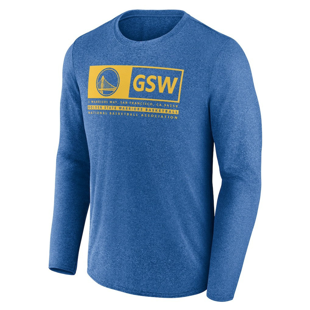 Golden State Warriors Three-Point Play T-Shirt sale - Heather Royal | Fanatics outlet