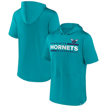 Charlotte Hornets Possession Hoodie T-Shirt - Teal | Fanatics shop