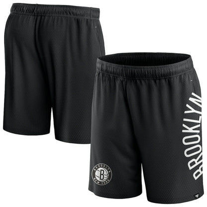 Brooklyn Nets Post Up Mesh Shorts - Black | Fanatics sale
