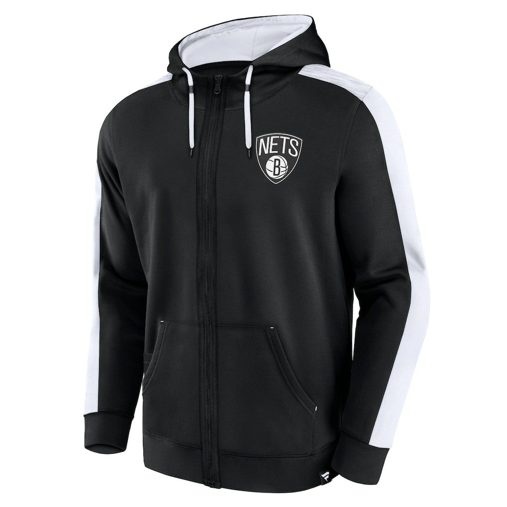 Brooklyn Nets Rainbow Shot Full-Zip Hoodie - Black | Fanatics online