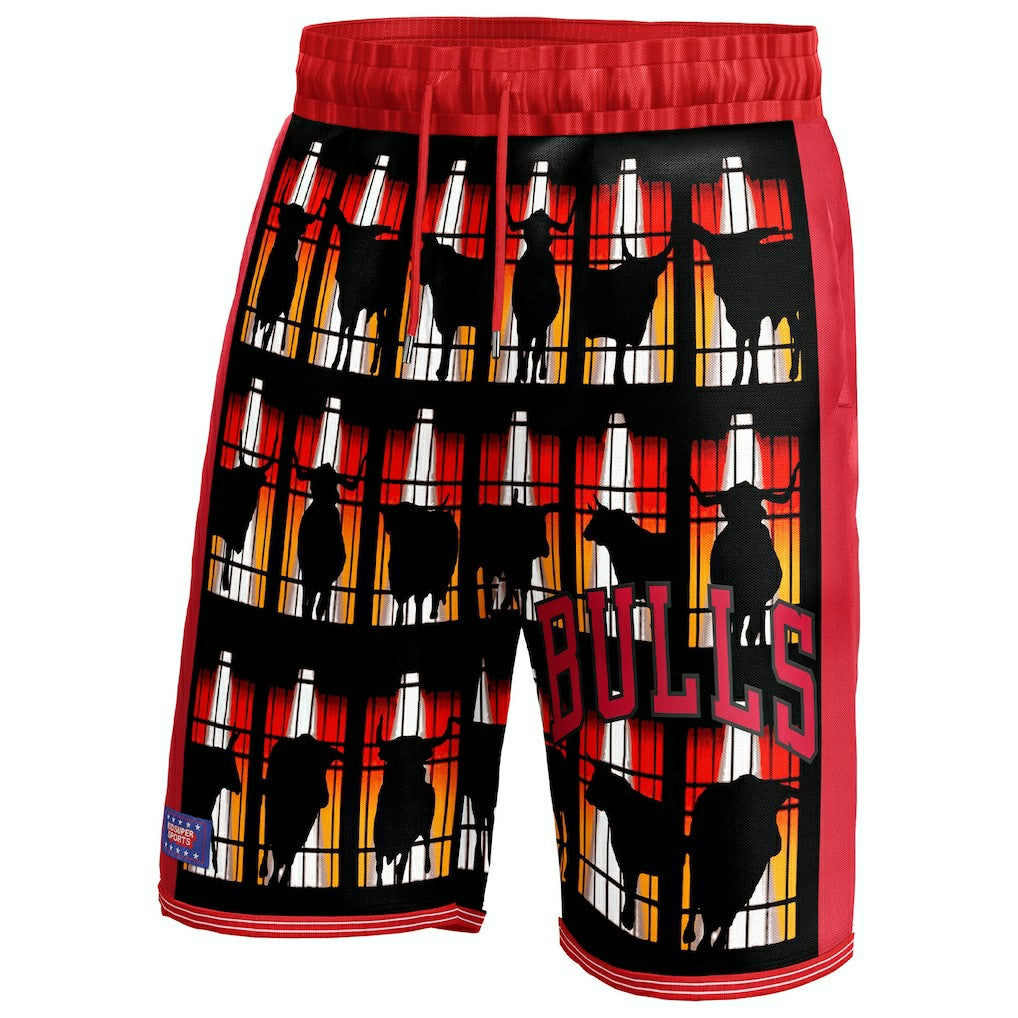 Chicago Bulls NBA & KidSuper Studios Unisex Hometown Shorts - Red | Fanatics online